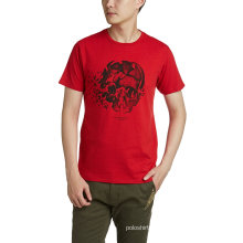 Fábrica de Shenzhen OEM Preço Barato Design Gráfico Impresso T Shirt